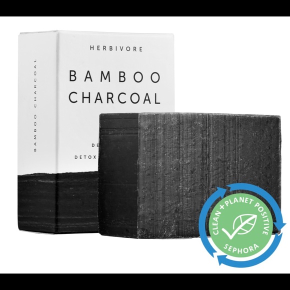 BNIB Herbivore Bamboo Charcoal Detoxifying Soap - Picture 2 of 4